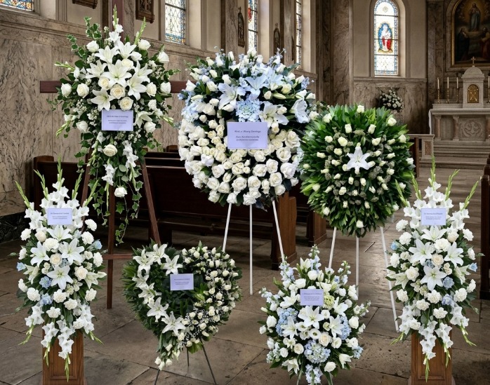Servicio de flores para funeral